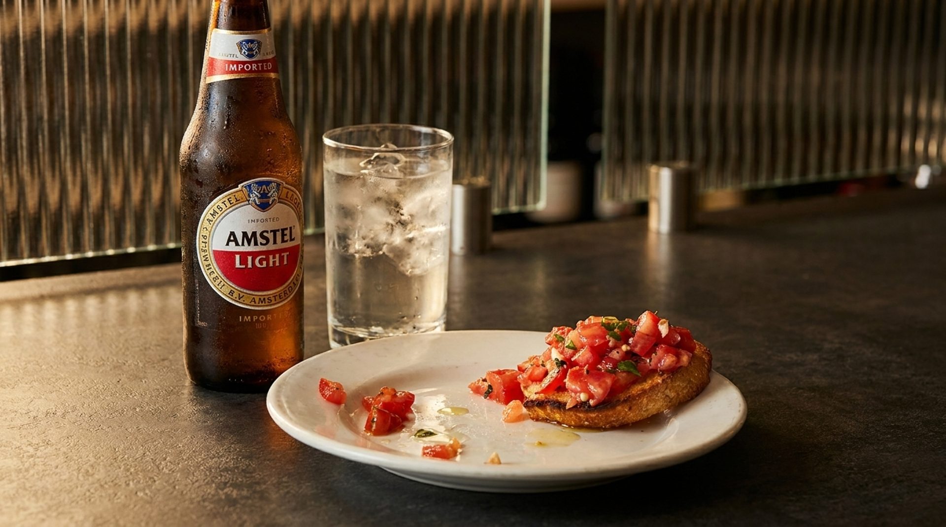 Beer and nonalcoholic options