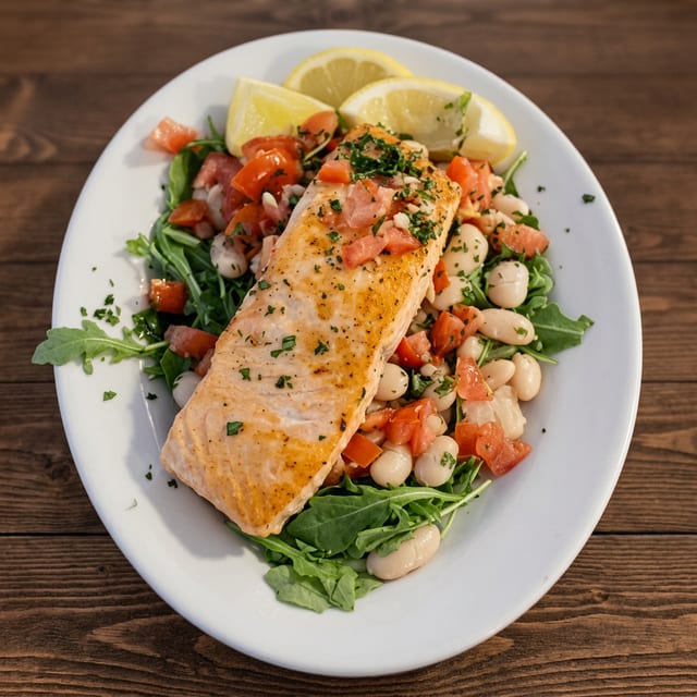 Salmon Toscano.